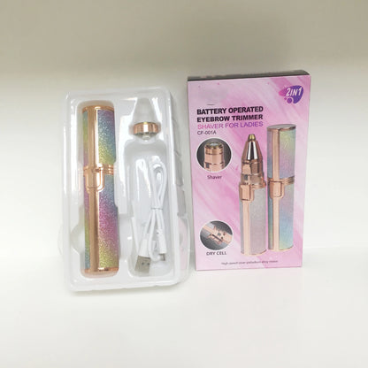 Portable  Electric Epilator & Eyebrow Trimmer